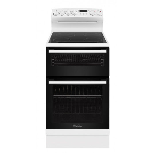 Westinghouse 54cm Electric Freestanding Cooker WLE543WC - Energy Efficient Kitchen Appliance for Baking, Roasting & Cooking | Perfect for Home Kitchens & Small Restaurants