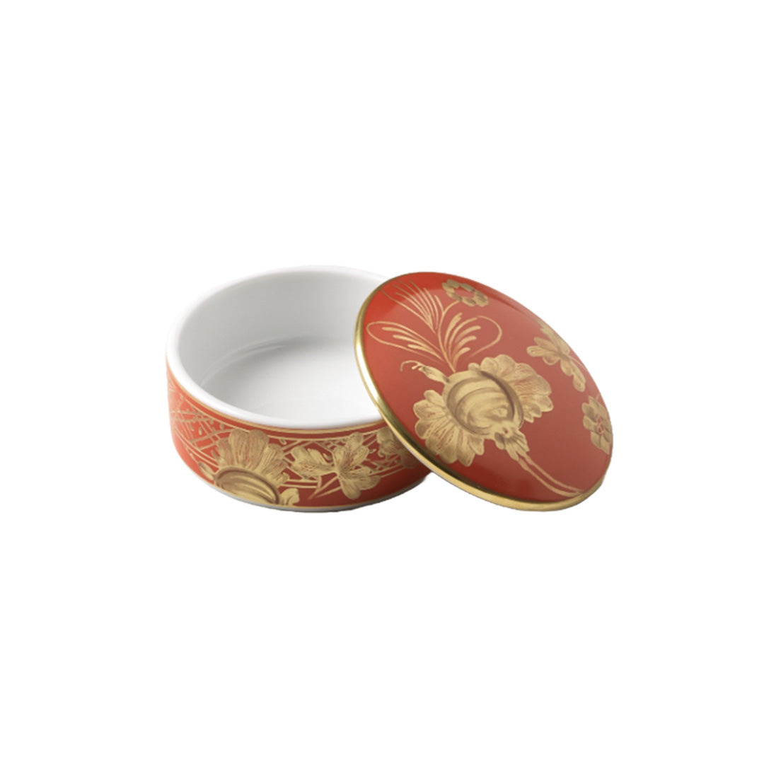 Oriente Italiano Small Wooden Jewelry Box with Red Velvet Lining - Perfect for Storing Rings, Earrings & Necklaces - Elegant Gift for Women & Girls