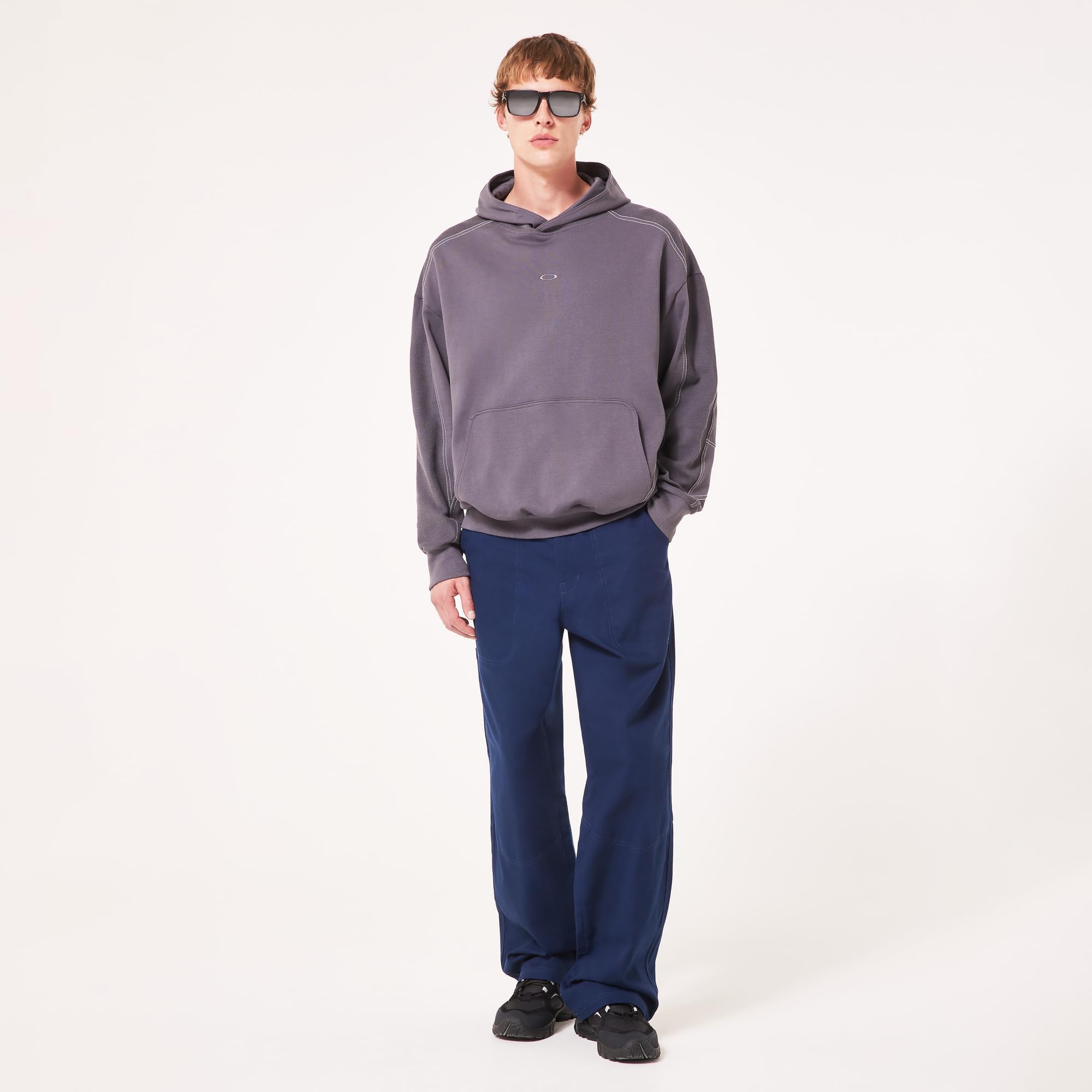 Oakley Men's Dual French Terry Hoodie - Lightweight, Breathable & Comfortable Pullover for Gym, Running & Casual Wear