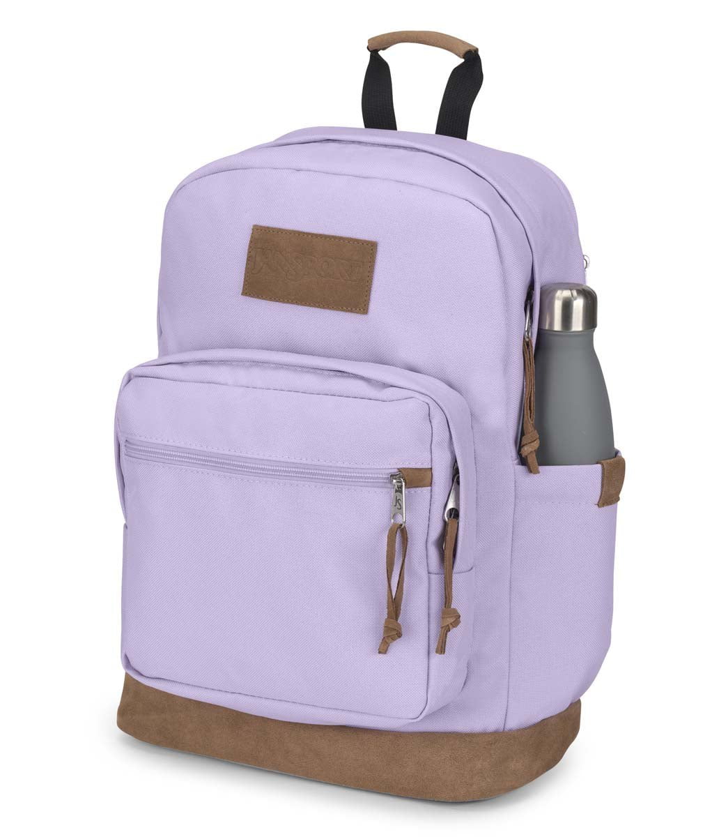 JanSport Right Pack Backpack - Premium Lightweight School & Travel Backpack for Students & Professionals, Pastel Lilac - Perfect for College, Work, Hiking & Everyday Use