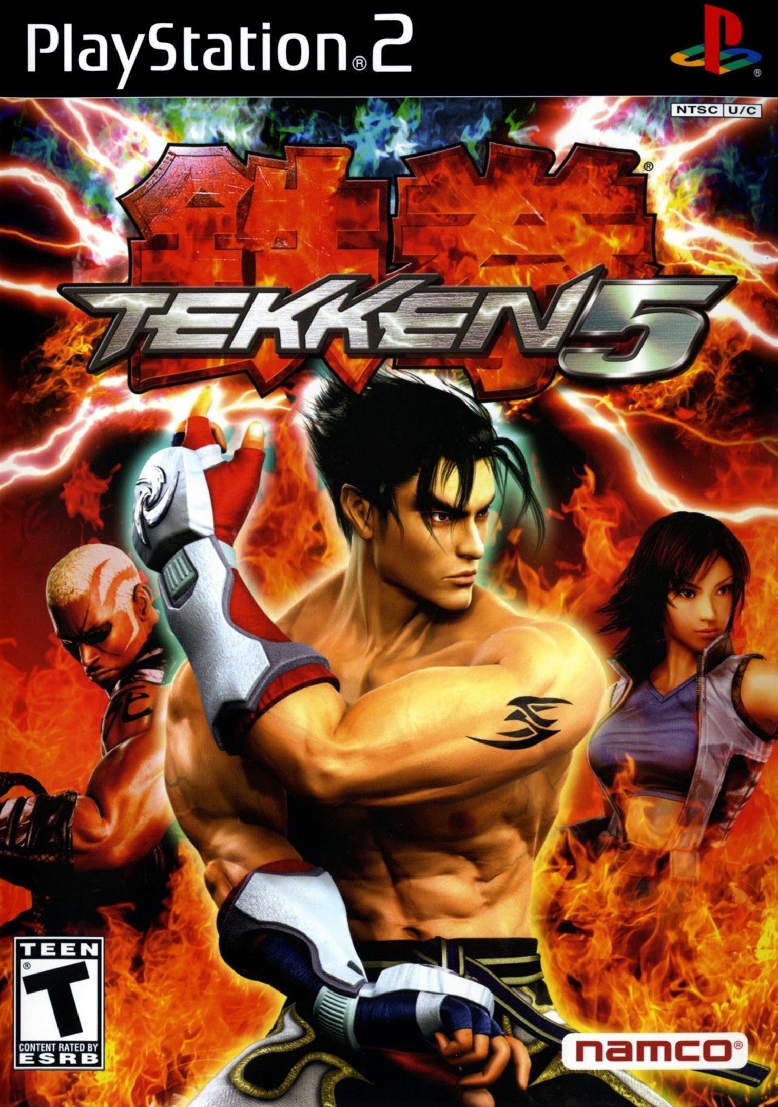 Used Tekken 5 PS2 Video Game - Classic Fighting Game for PlayStation 2 | Perfect for Collectors & Retro Gaming Enthusiasts | Great for Game Nights & Nostalgic Play