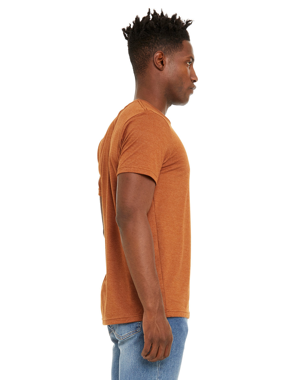 Bella + Canvas 3301C Unisex Sueded T-Shirt - Soft Comfortable Crewneck Tee for Men & Women - Perfect for Casual Wear, Layering & Everyday Outfits