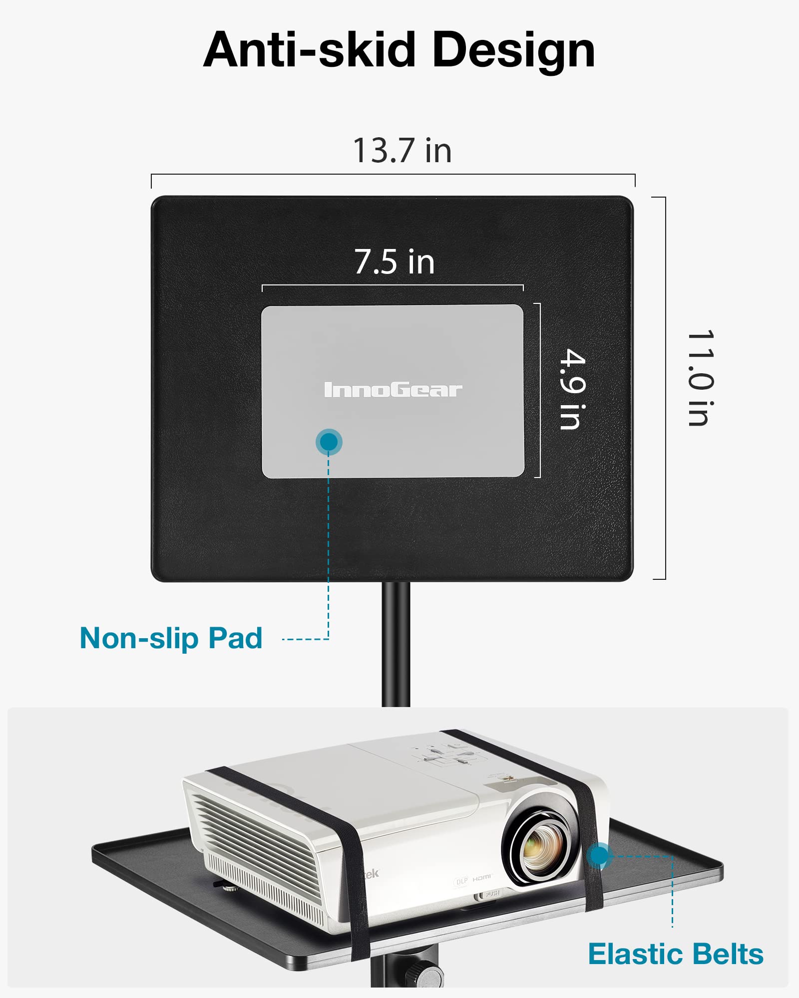 InnoGear Adjustable Projector Stand Tripod 21