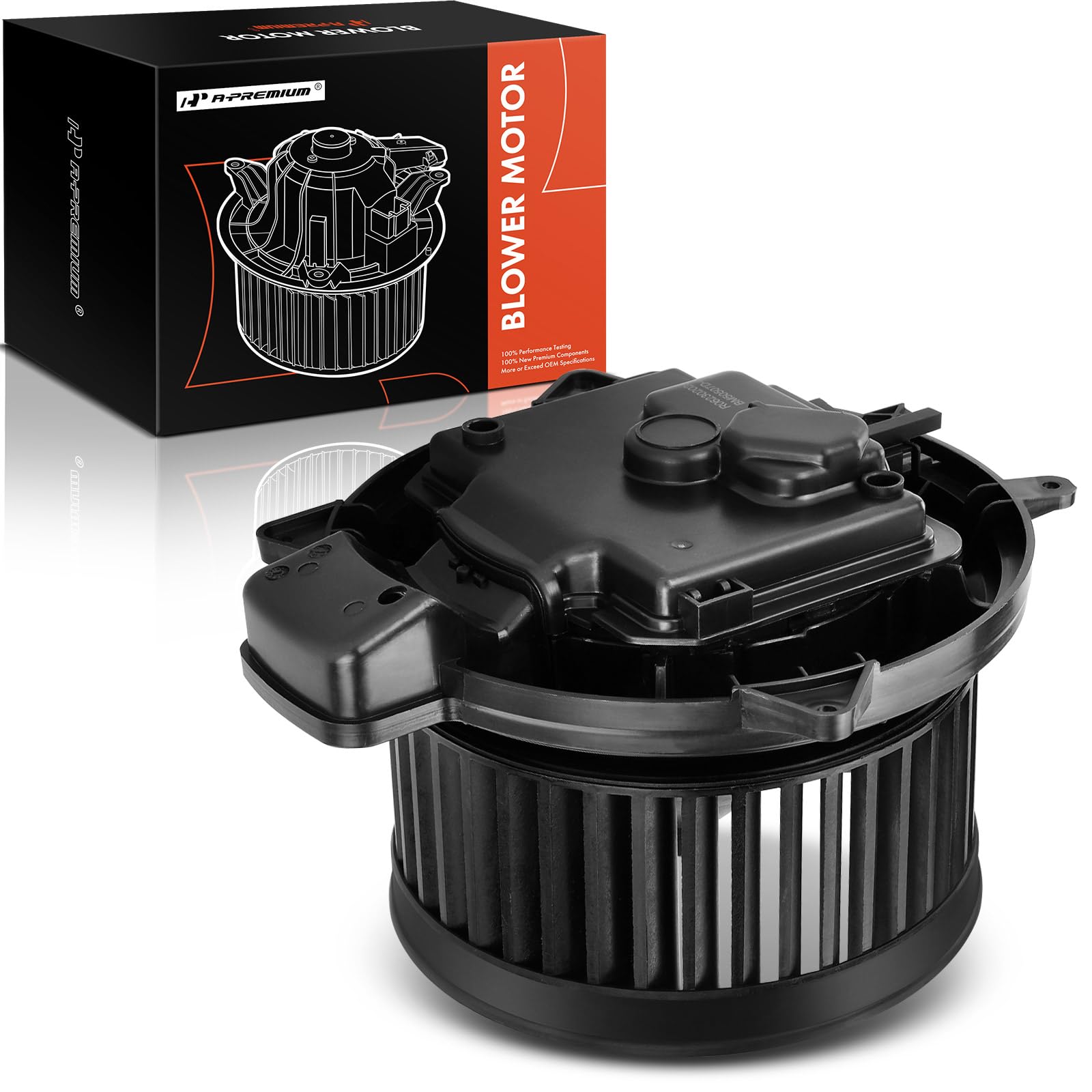 Premium Front HVAC Heater Blower Motor Assembly for Mercedes-Benz GL320 GL350 GL450 GL550 ML320 ML350 ML450 ML500 ML550 ML63 AMG R320 R350 R500 R550 R63 AMG - Direct Replacement Part for Climate Control System