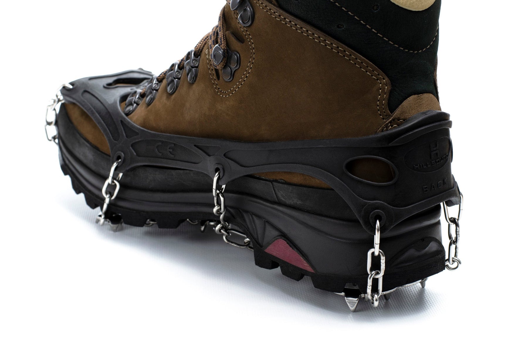 Hillsound FreeSteps6 Traction Cleats - Lightweight Ice Grippers for Hiking, Running & Winter Safety - Non-Slip Snow & Ice Traction for Boots & Shoes - Perfect for Outdoor Adventures, Walking Dogs & Slippery Conditions