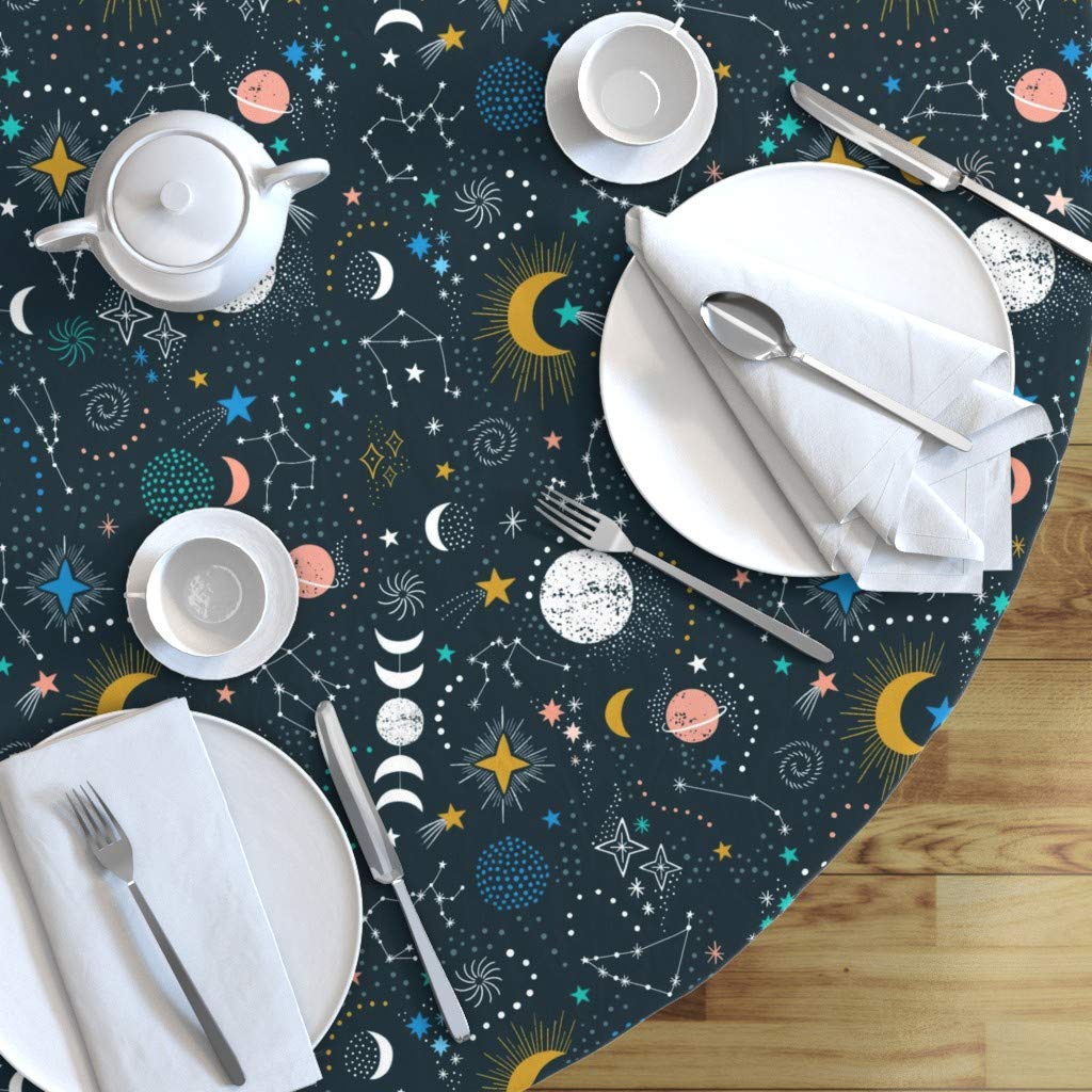 Custom Night Sky Astrology Tablecloth - 70