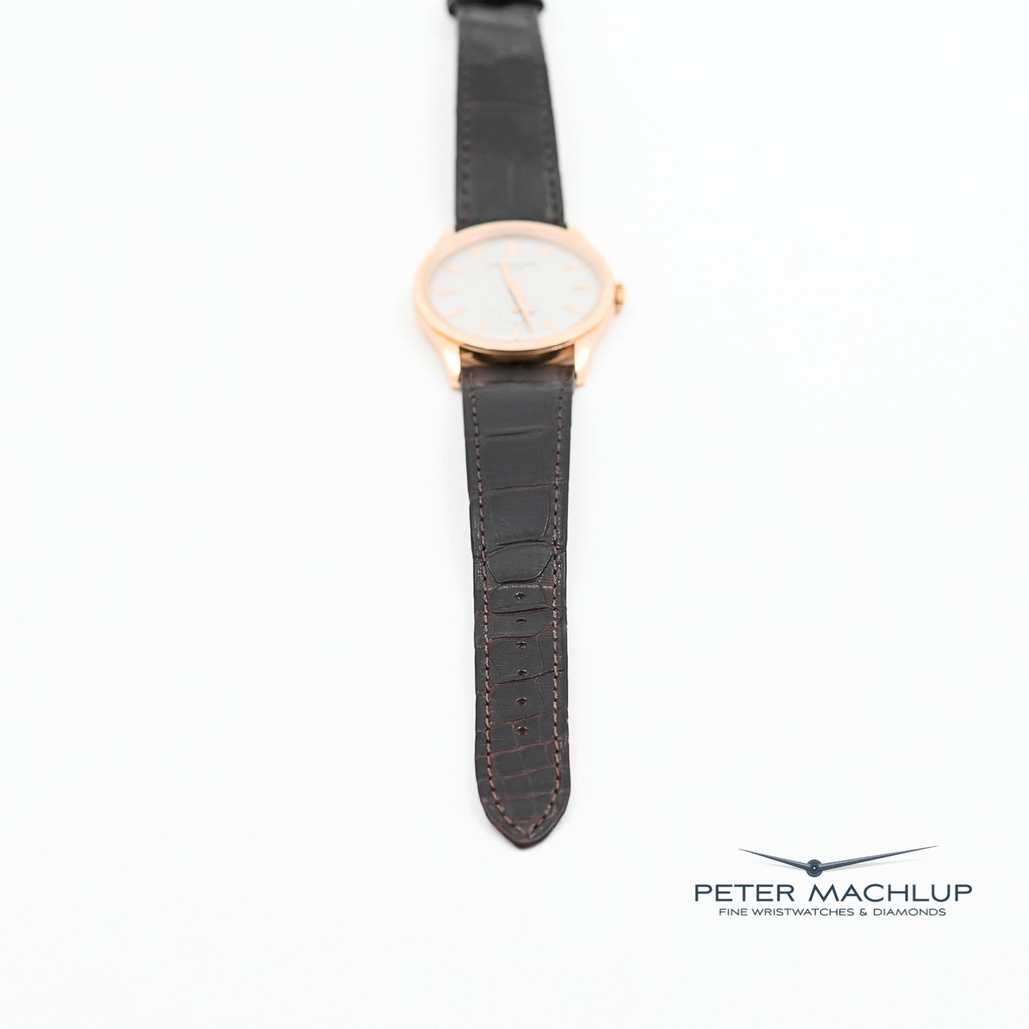 Patek Philippe Calatrava Small Seconds Men's Watch 18K White Gold - Luxury Dress Watch for Business & Formal Occasions