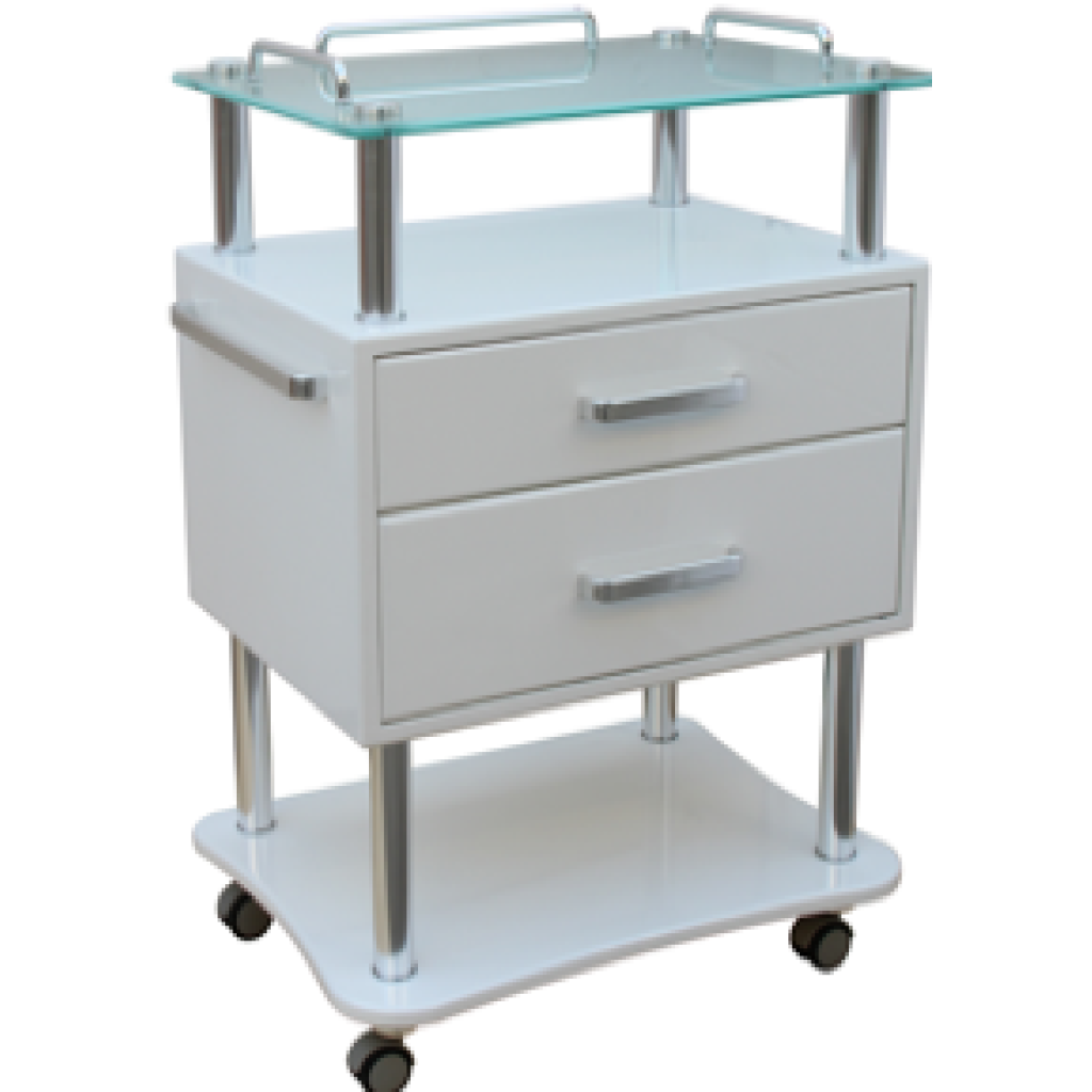 Eureka Salon Trolley - Professional Hair Styling Cart with Wheels for Salon, Barber Shop & Home Use - Perfect for Styling Tools, Hair Products & Accessories Storage
