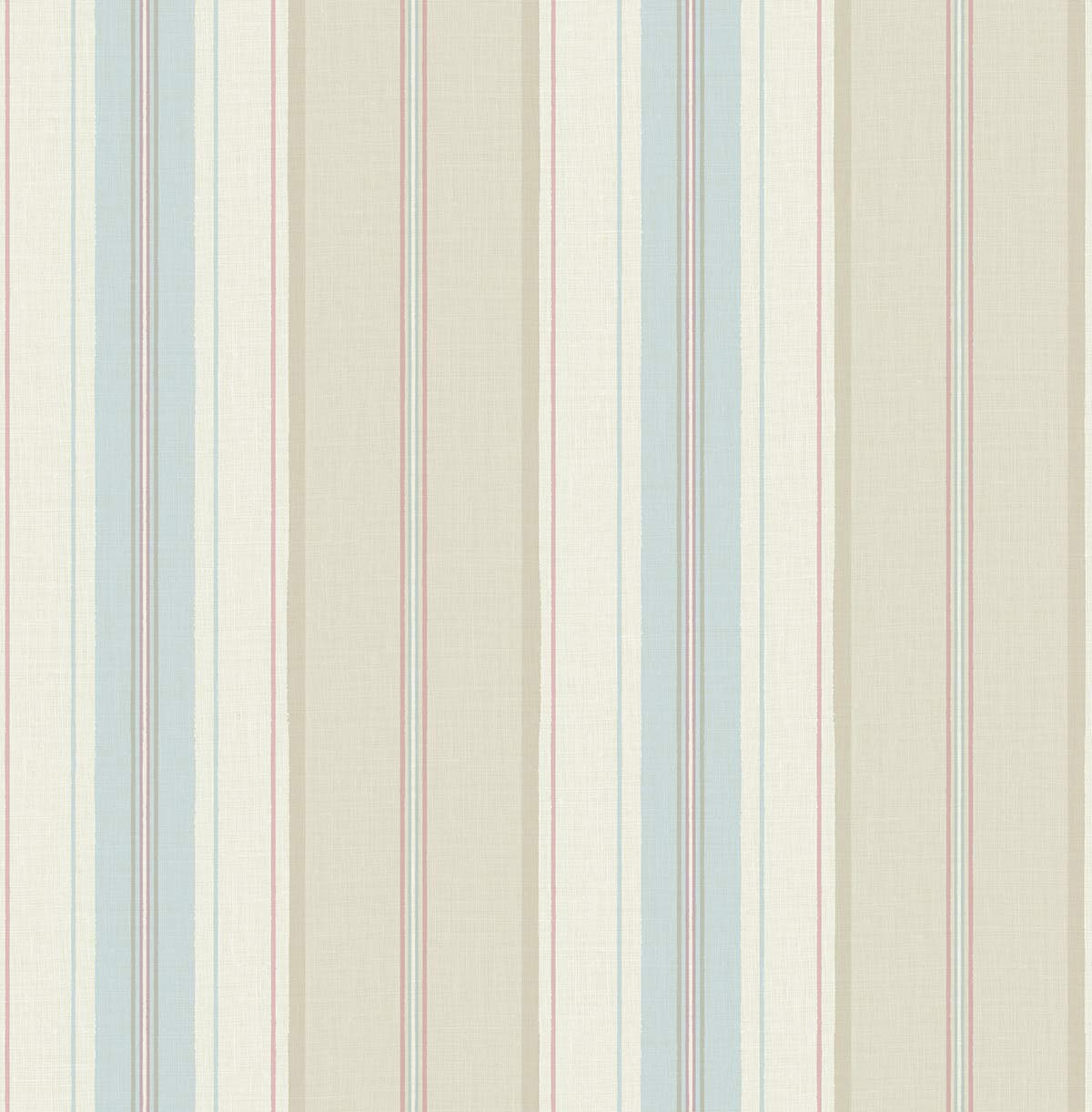 Sky Blue Rose Taupe Wallpaper Roll - Perfect for Living Room & Bedroom Decor
