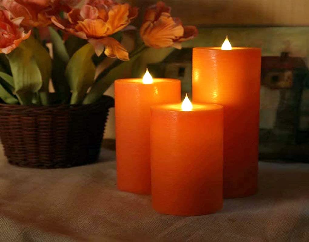 Flameless LED Candles with Remote Control - 3PCS Battery Operated Electric Candles with Timer, Flickering Light for Christmas, Thanksgiving, Wedding & Holiday Decor - Perfect for Home, Party & Romantic Ambiance
