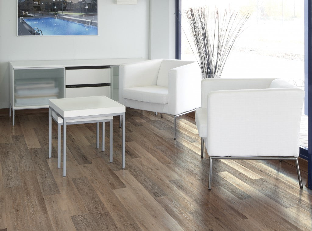Coretec Plus Luxury Vinyl Plank Flooring - Blackstone Oak 7