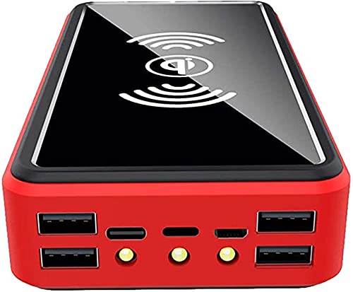 100000mAh Solar Power Bank Portable Charger - Solar Rechargeable External Battery Pack for iPhone, Samsung & More | Perfect for Camping, Hiking & Outdoor Adventures