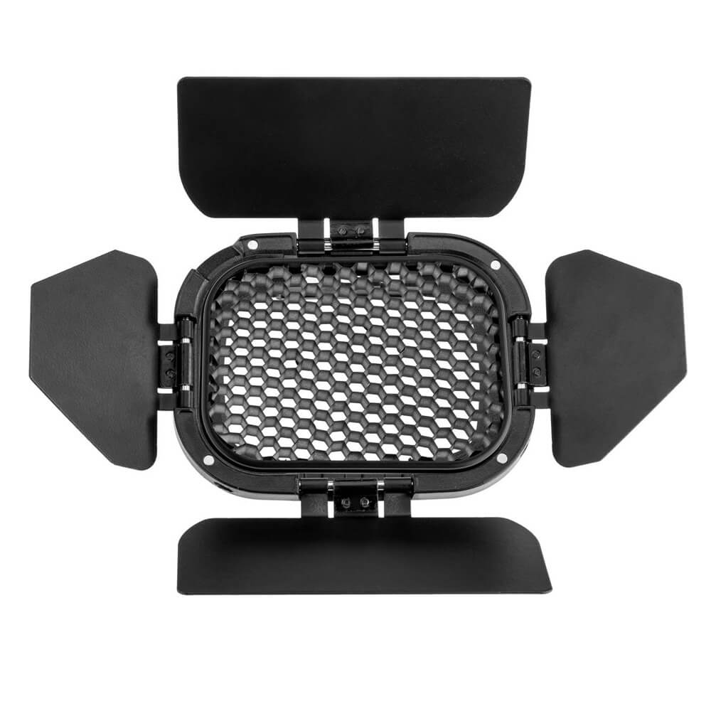 Godox AD200 & Pixapro PIKA200 Series Pocket Flash Kit with BD 07 Barn Door Set - Perfect for Studio Photography, Outdoor Portraits, and On-Location Lighting (Clearance Sale)
