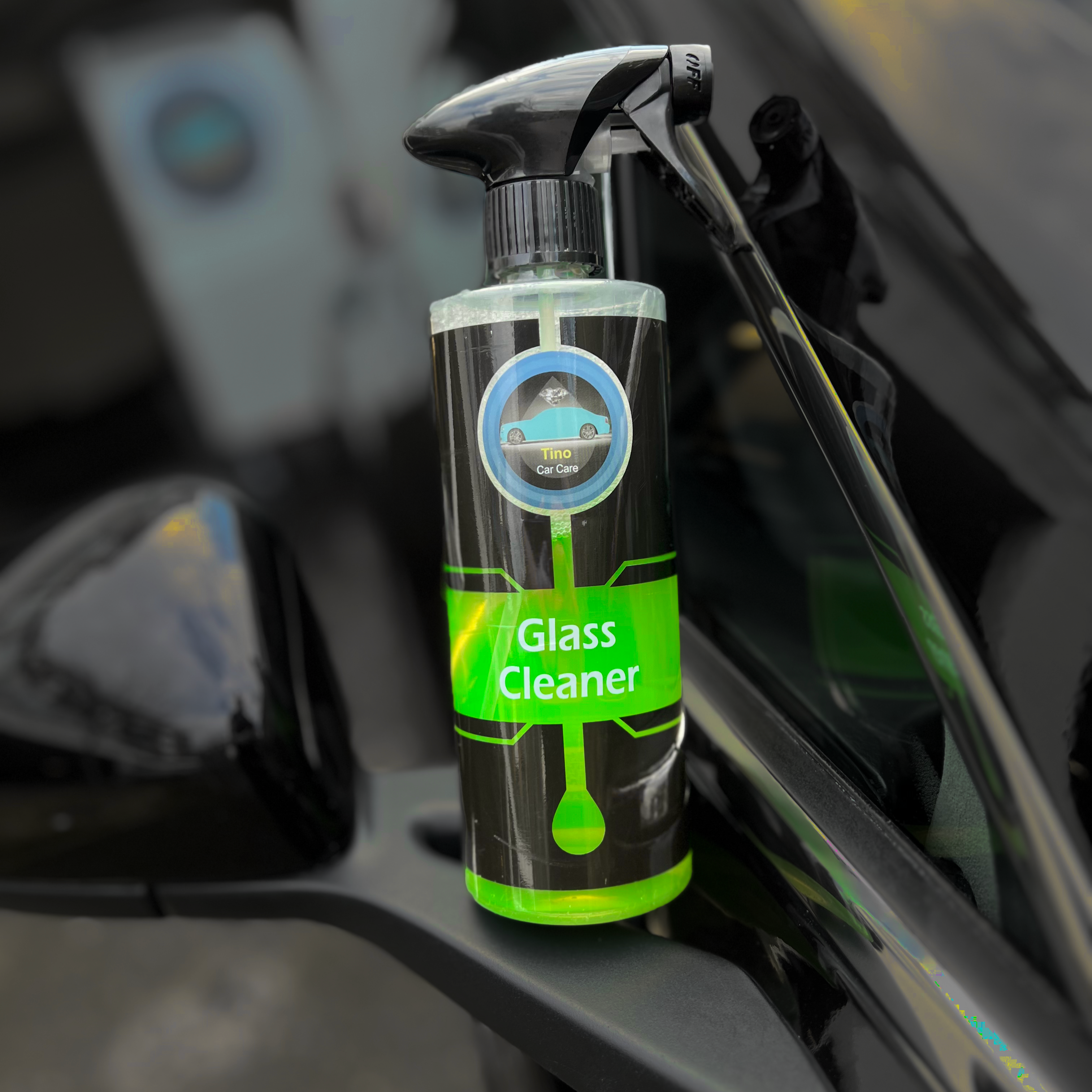Tino Glass Cleaner - Streak-Free Window & Mirror Cleaning Solution for Home, Office & Car - Best for Sparkling Clean Glass Surfaces