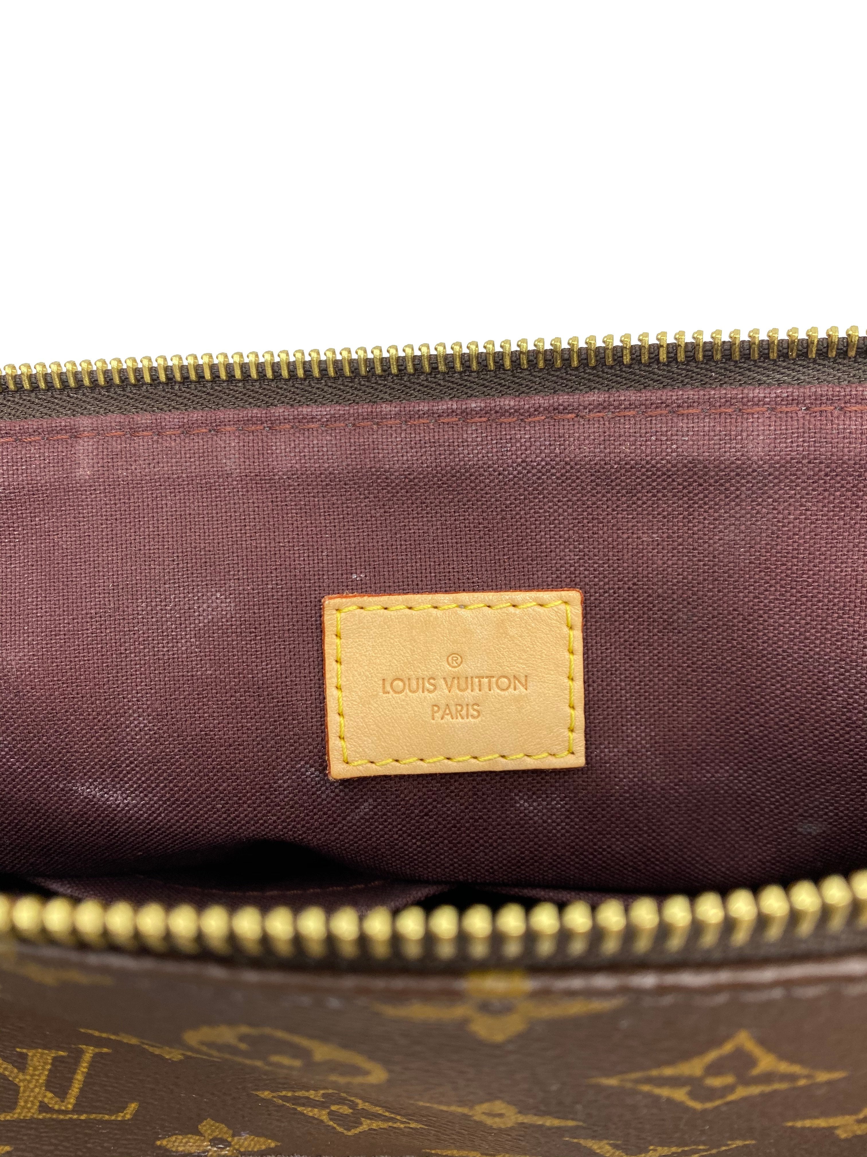 Authentic Louis Vuitton Monogram Canvas Iena MM Tote Bag - Luxury Designer Handbag for Women, Perfect for Work, Travel & Everyday Use