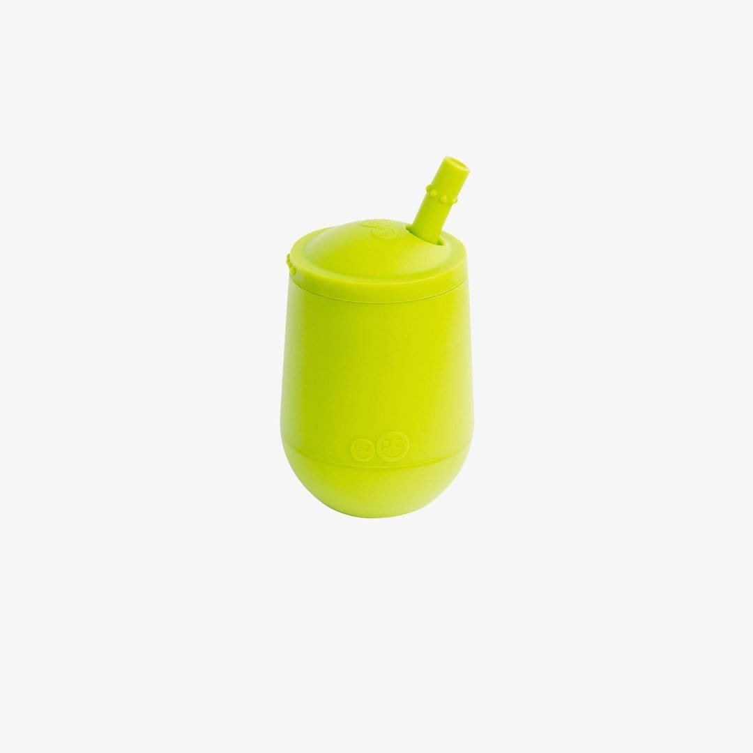 EZPZ Mini Cup with Straw - Baby & Toddler Sippy Cup Training System for Easy Transition to Open Cups - Perfect for Home, Travel & Daycare