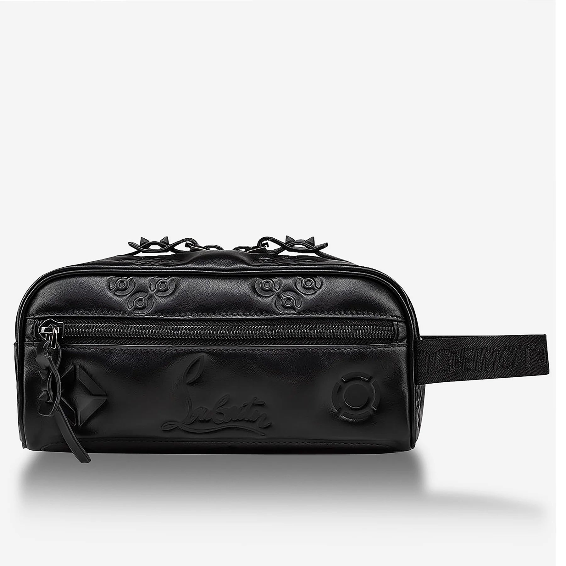 Christian Louboutin Blaster Washbag - Luxury Travel Cosmetic Bag for Men & Women | Perfect for Toiletries, Makeup & Travel Essentials | Waterproof & Stylish Design