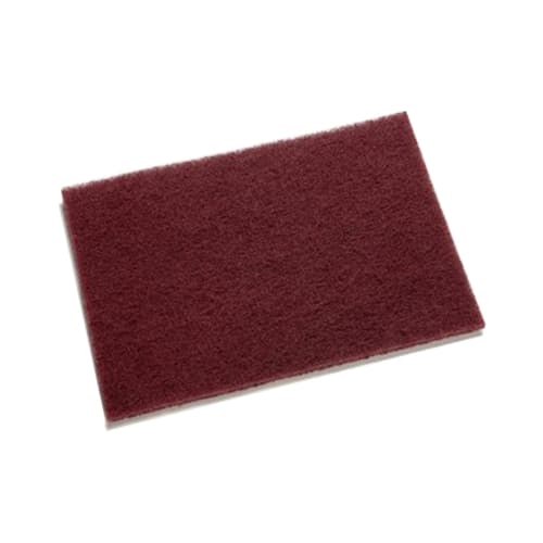 3M Scotch-Brite Maroon Medium Duty Scouring Pad 6