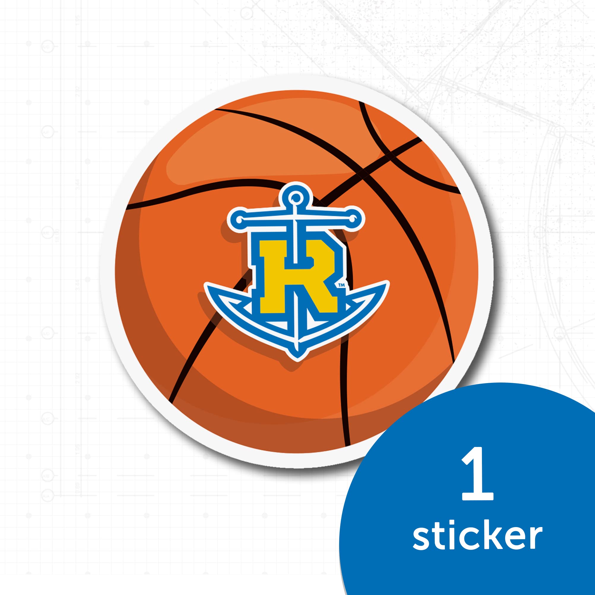Desert Cactus Rollins College Tars Vinyl Decal Sticker - Waterproof Laptop, Water Bottle, Car, Scrapbook Decoration - Perfect for Basketball Fans, School Spirit & DIY Crafts