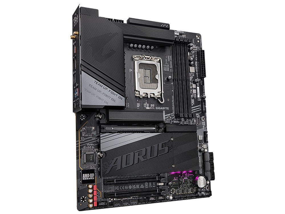 Gigabyte Z790 AORUS ELITE X AX LGA1700 ATX Motherboard - DDR5, PCIe 5.0, WiFi 6E, 2.5GbE LAN - Perfect for Gaming PC Builds & High-Performance Workstations