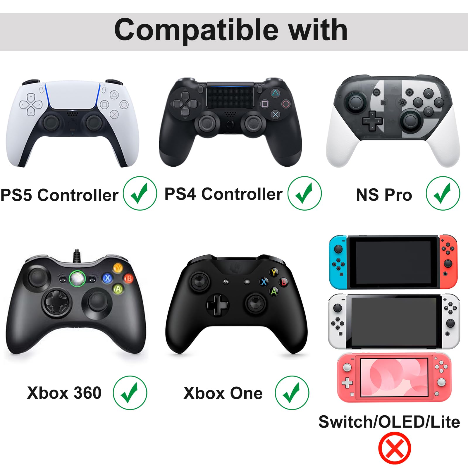 **Anime Thumb Grip Caps for PS5/PS4/Xbox One/360/Nintendo Switch Pro Controller - Soft Silicone Joystick Cover with Magic Anime Theme (Black Luna) - Perfect for Gaming Comfort & Style**
