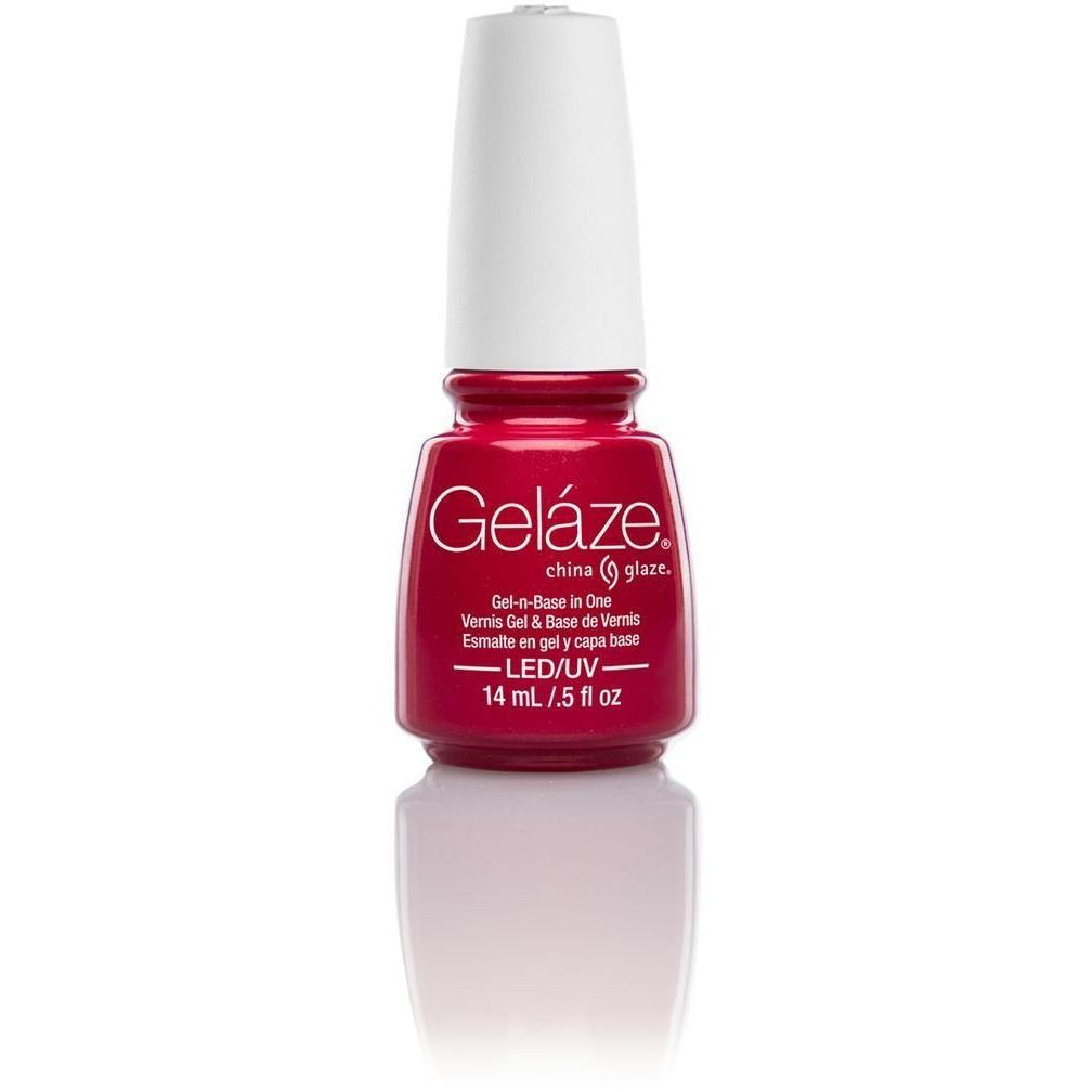 China Glaze Gelaze Nail Polish - Sexy Silhouette #81637 (0.5 oz) - Long Lasting Gel-Like Shine for Manicures & Pedicures