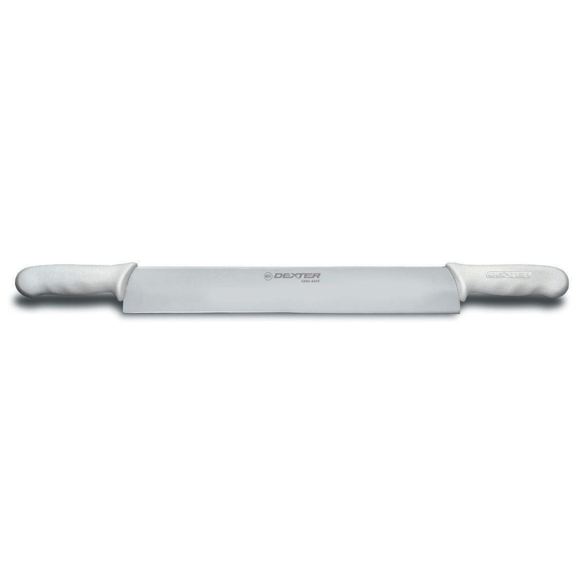 Dexter S118 14DH Sani Safe Double Handle Cheese Knife - 14