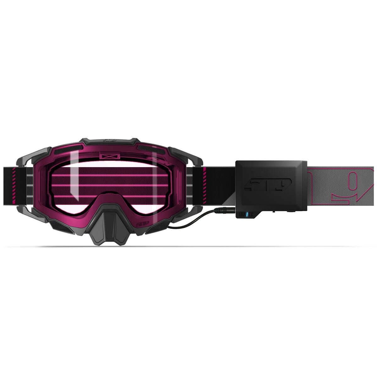 509 Sinister X7 Ignite S1 Electric Goggles - Premium Snowboard & Ski Goggles with Anti-Fog Lens for Winter Sports & Outdoor Adventures