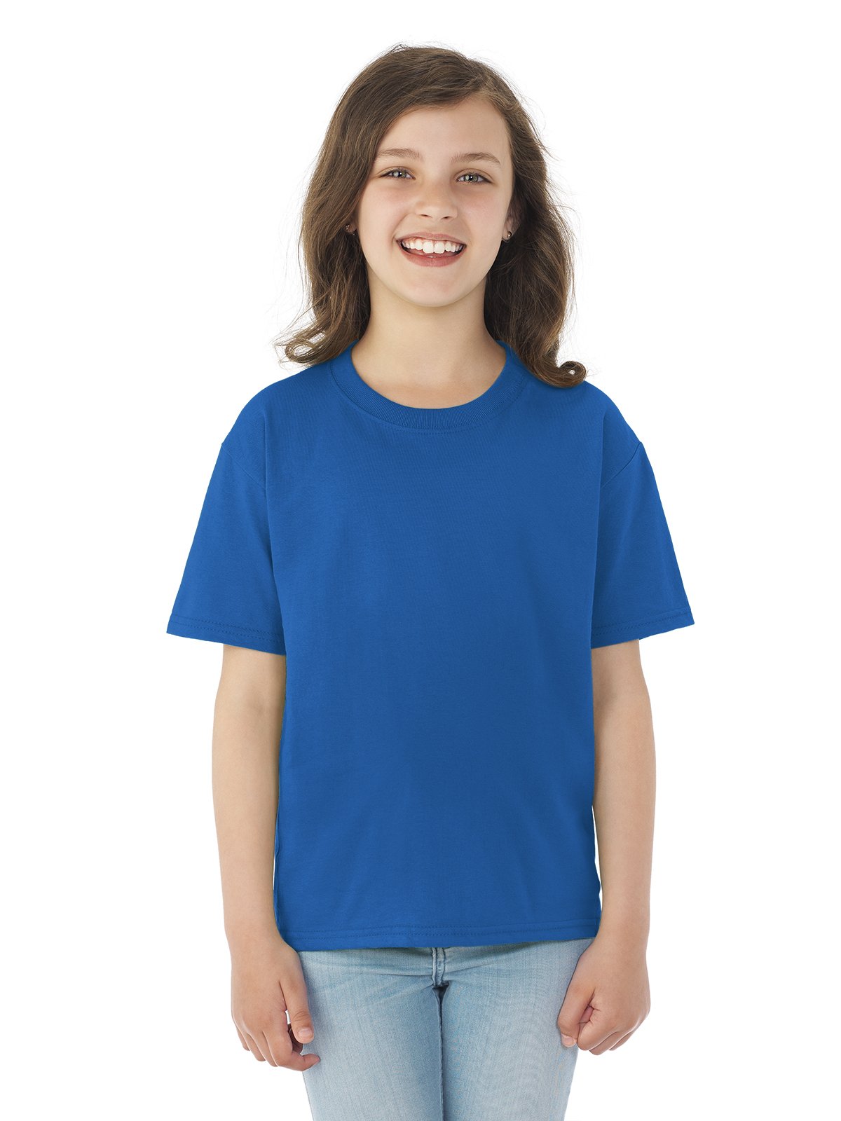 Fruit of the Loom Unisex Kids' 100% Cotton T-Shirt - Soft & Comfortable for School, Play & Everyday Wear