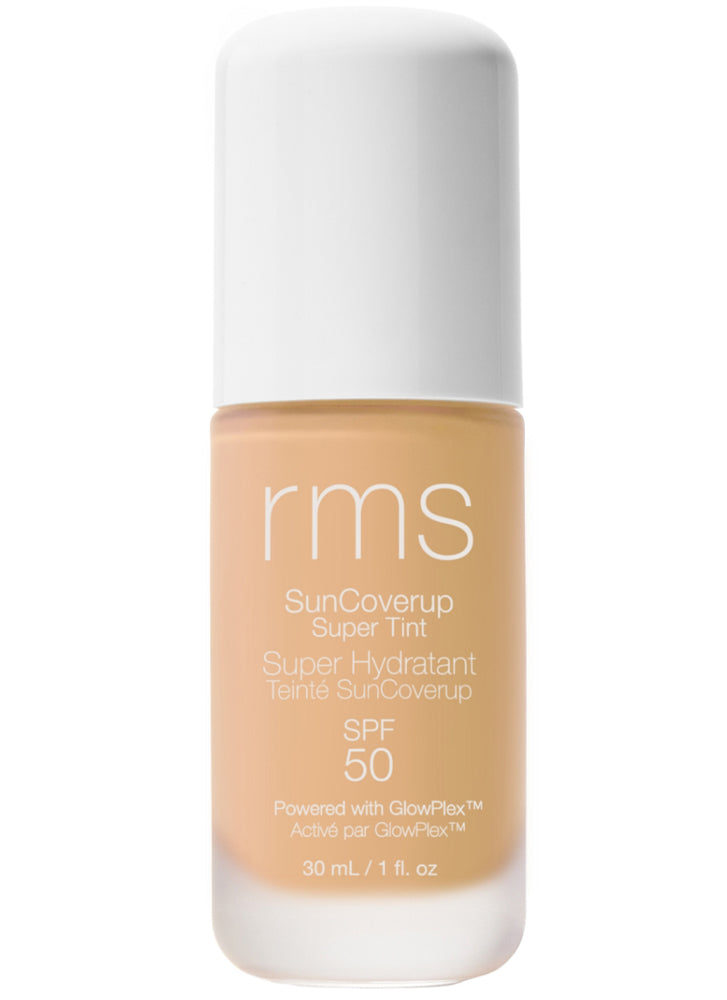 RMS Beauty SunCoverup Super Tint SPF 50 - Lightweight Mineral Sunscreen with Tinted Coverage for Face | Daily Sun Protection & Even Skin Tone | Perfect for Beach Days & Outdoor Activities