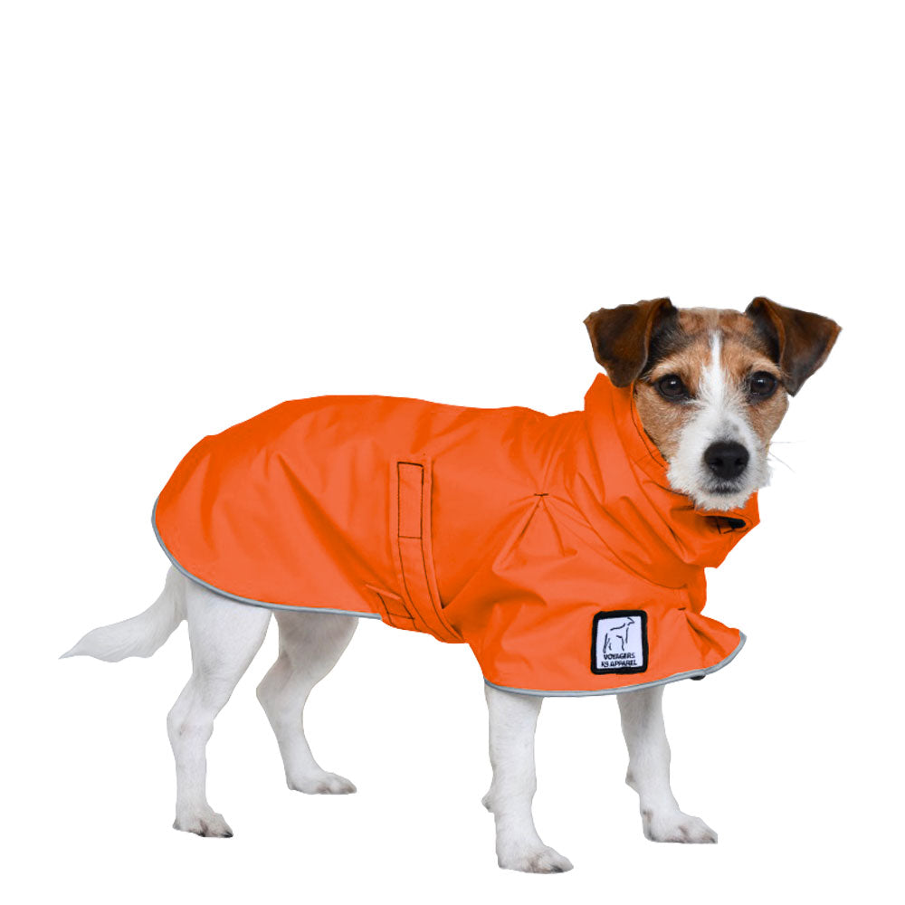 Waterproof Jack Russell Terrier Raincoat - Lightweight Dog Rain Jacket with Reflective Strips for Small Dogs - Perfect for Walking, Hiking & Outdoor Adventures