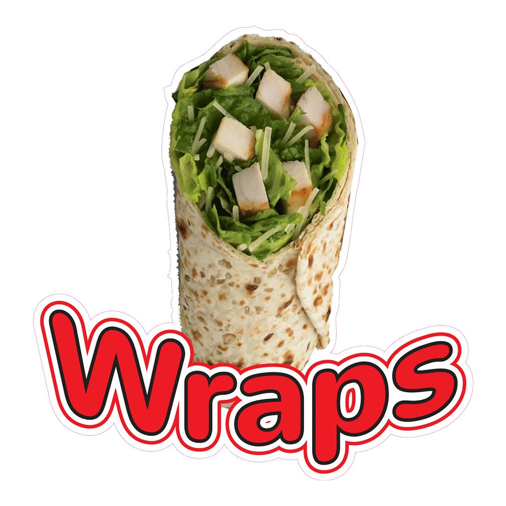 Custom Food Truck Decals & Wraps - Healthy Food & Beverage Concession Sign - 36