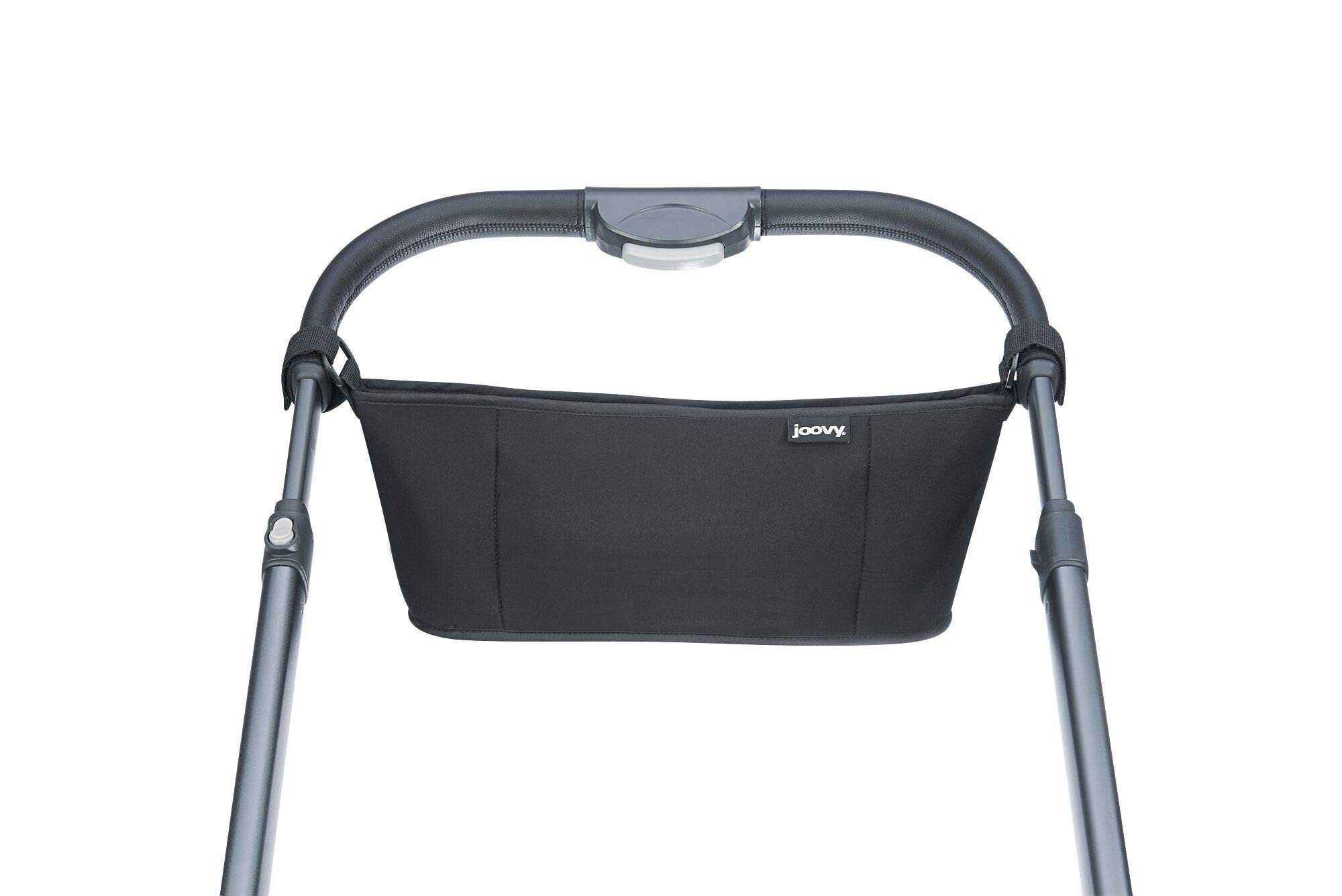 Joovy Qool Parent Organizer - Black | Stroller Accessory with Multiple Pockets for Diapers, Wipes & Essentials | Perfect for Travel, Shopping & Daily Outings with Baby