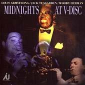 Louis Armstrong - Midnights at V Disc: Classic Jazz Vinyl Record for Collectors & Music Lovers - Perfect for Home Listening, Gifts & Vintage Music Collections