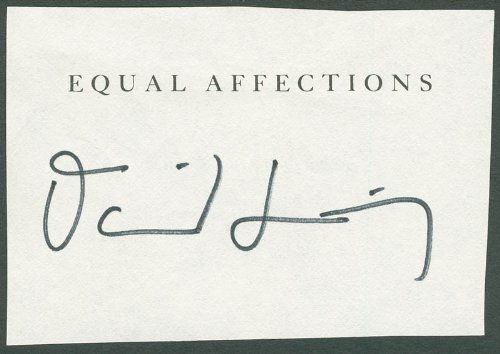David Leavitt Autographed Book Page - Collectible Signed Literary Memorabilia for Book Lovers & Collectors - Perfect for Framing, Display, and Gifting
