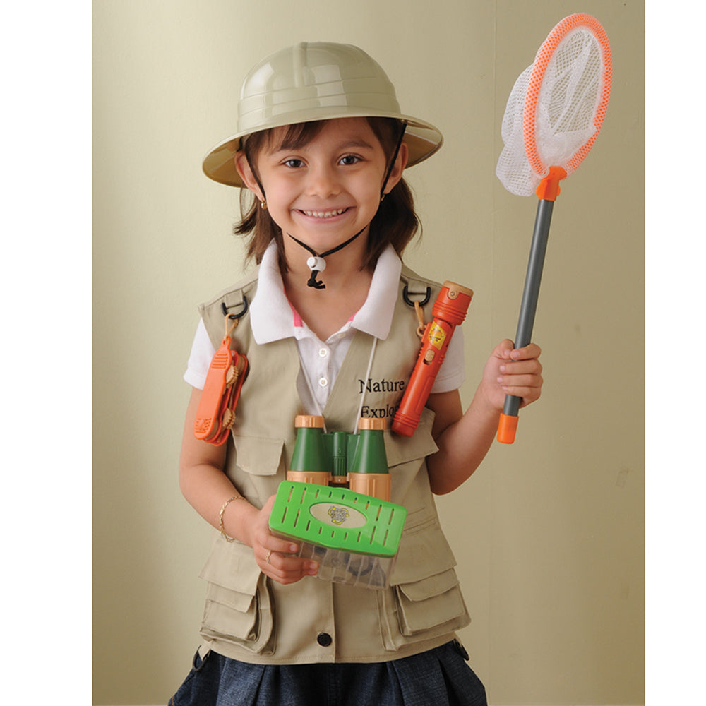 Nature Explorer Classroom Set - Kids Dress Up Costume for Ages 3-6 | Outdoor Adventure & STEM Learning Role Play | Perfect for Preschool, Kindergarten & Homeschool Activities