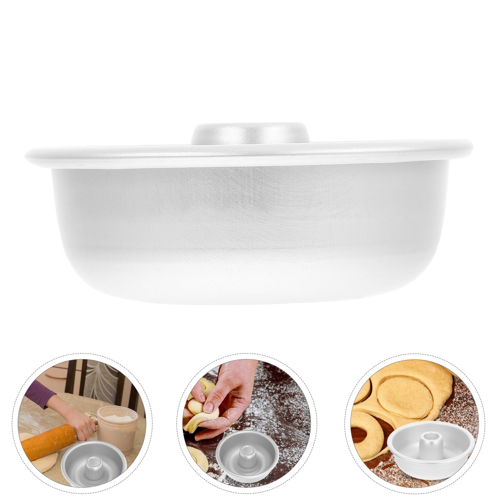 Premium Aluminum Alloy Donut Baking Mold - DIY Cake Donut Maker for Home Bakeries - Heavy Duty Pressing Mold for Perfect Donuts - Ideal for Birthday Parties, Holiday Baking & Professional Dessert Shops