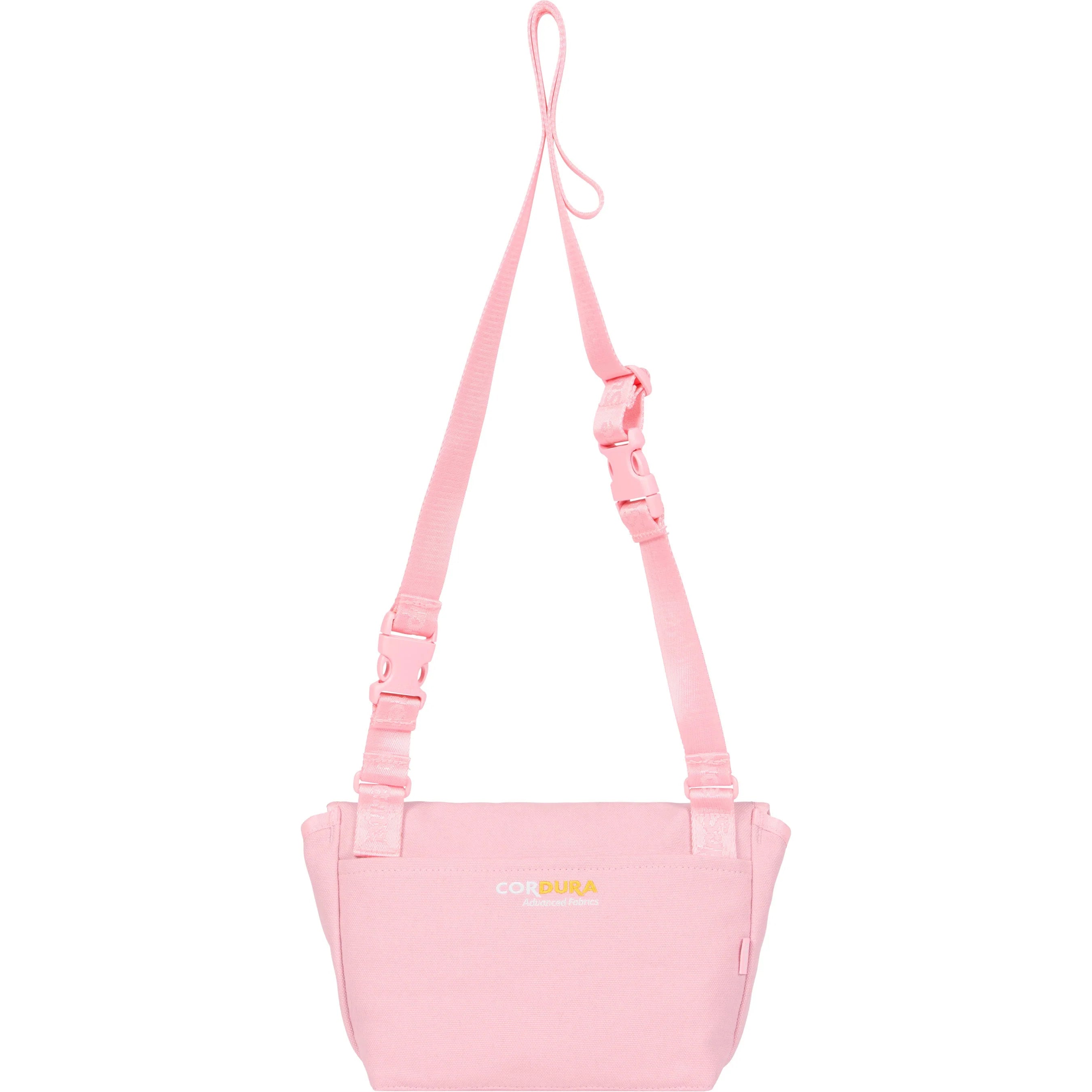 Supreme SS25 Mini Messenger Bag Light Pink - Stylish Crossbody Bag for Women & Men - Perfect for Travel, Work & Everyday Use