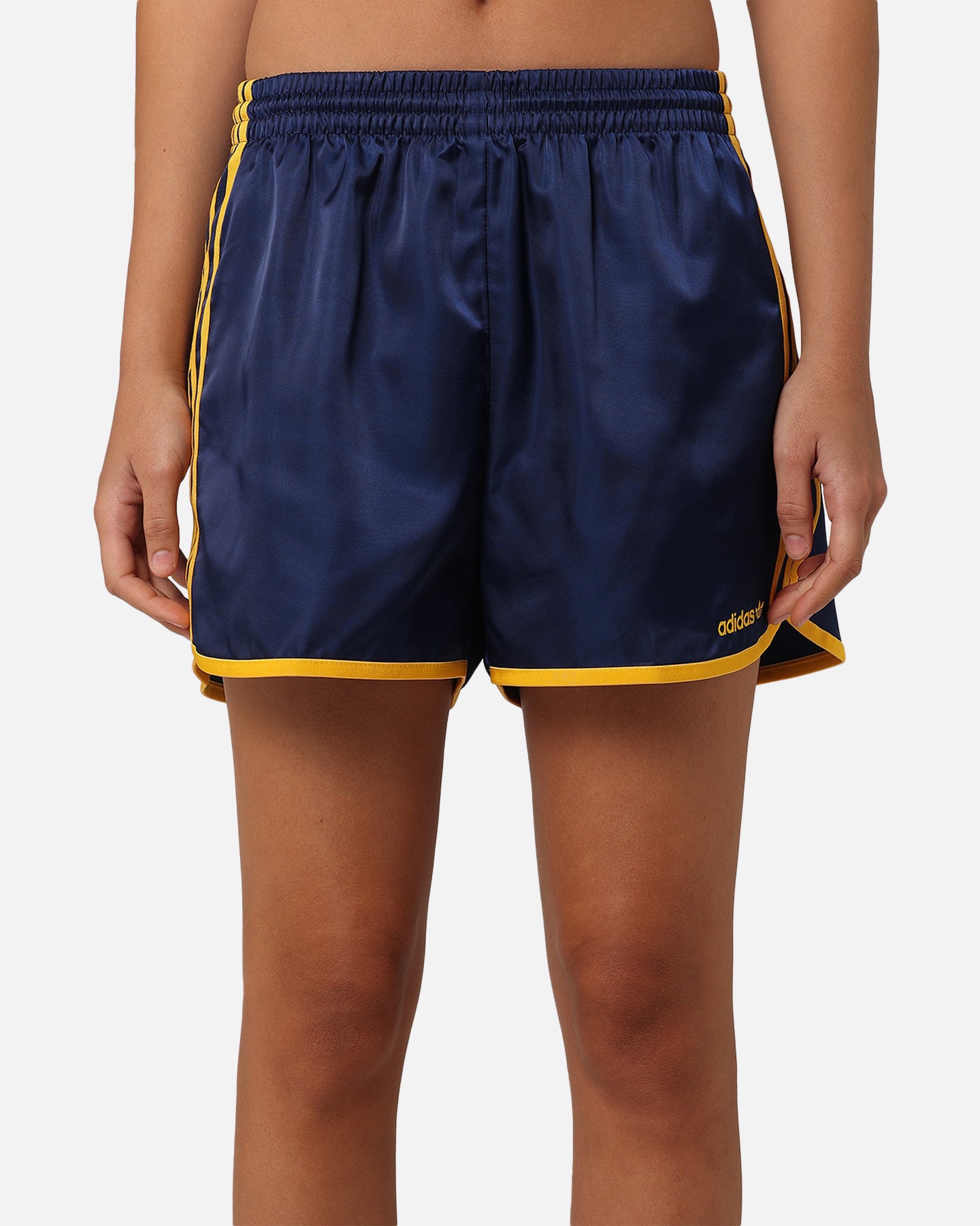 Adidas Women's Sprinter Running Shorts - Dark Blue Athletic Shorts for Workouts, Jogging & Gym Training