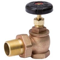 1.25 Inch Radiator Angle Steam Valve - 109-306 Model for Efficient Heating System Control | Perfect for Home, Office & Industrial Radiators
