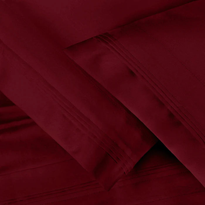 Premium 650 Thread Count Egyptian Cotton Pillowcase Set - Ultra Soft & Breathable for a Luxurious Sleep Experience | Perfect for Bedroom, Hotel, or Gift