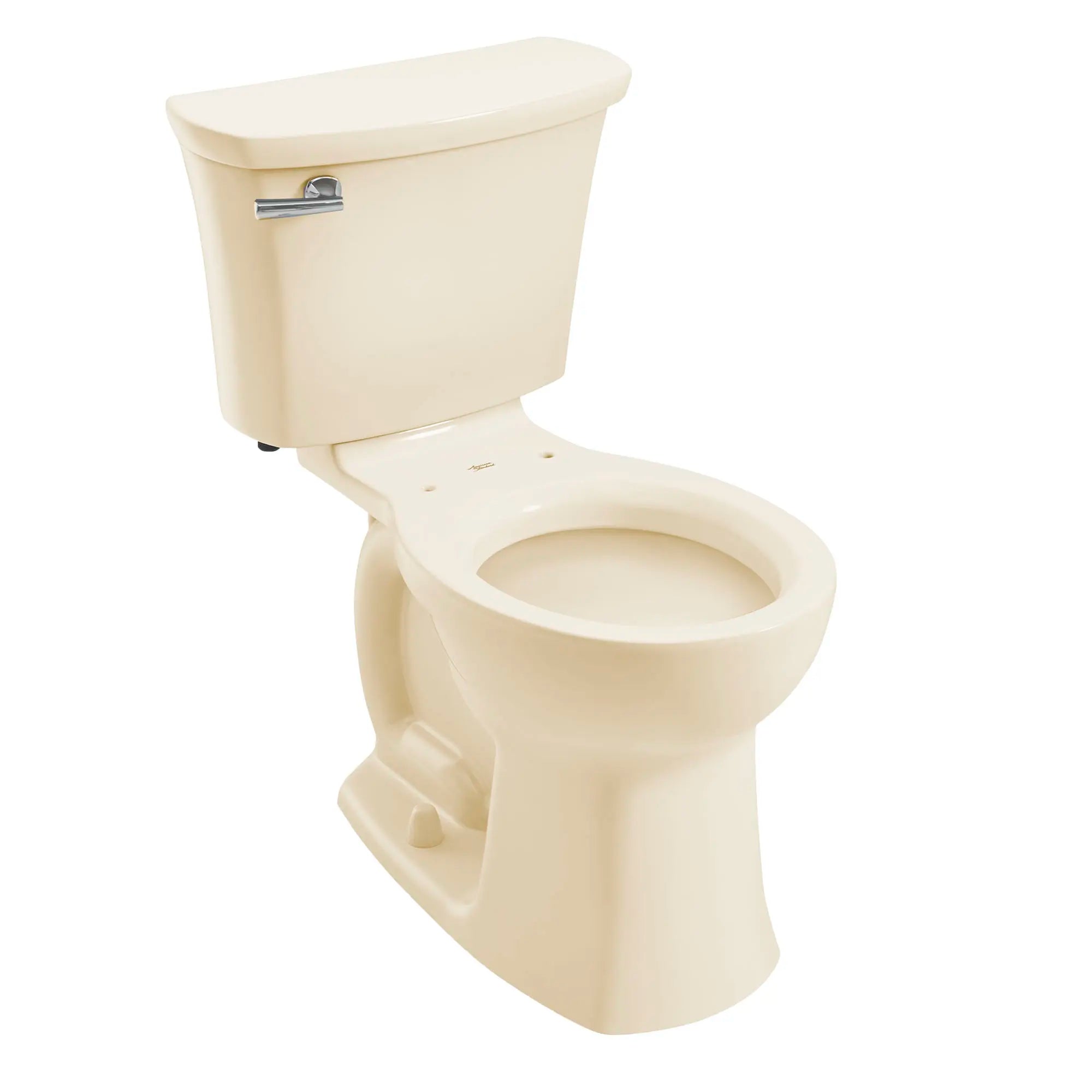 Edgemere Two-Piece 1.28 GPF/4.8 LPF Water-Saving Round Front Toilet with Soft-Close Seat - Perfect for Small Bathrooms & Modern Homes