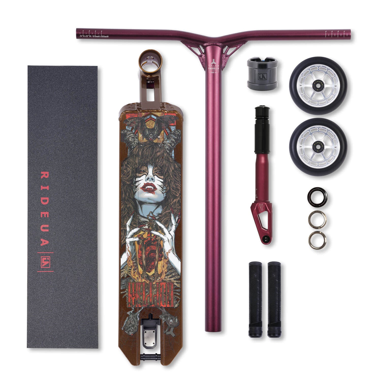 Triad Park Custom Pro Scooter - High Performance Freestyle Scooter for Kids & Adults - Perfect for Street, Park & Skatepark Riding