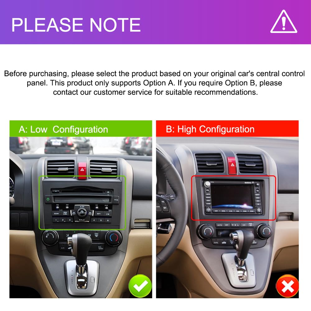 Android 13 Car Stereo for Honda CRV 2007-2011 | 9