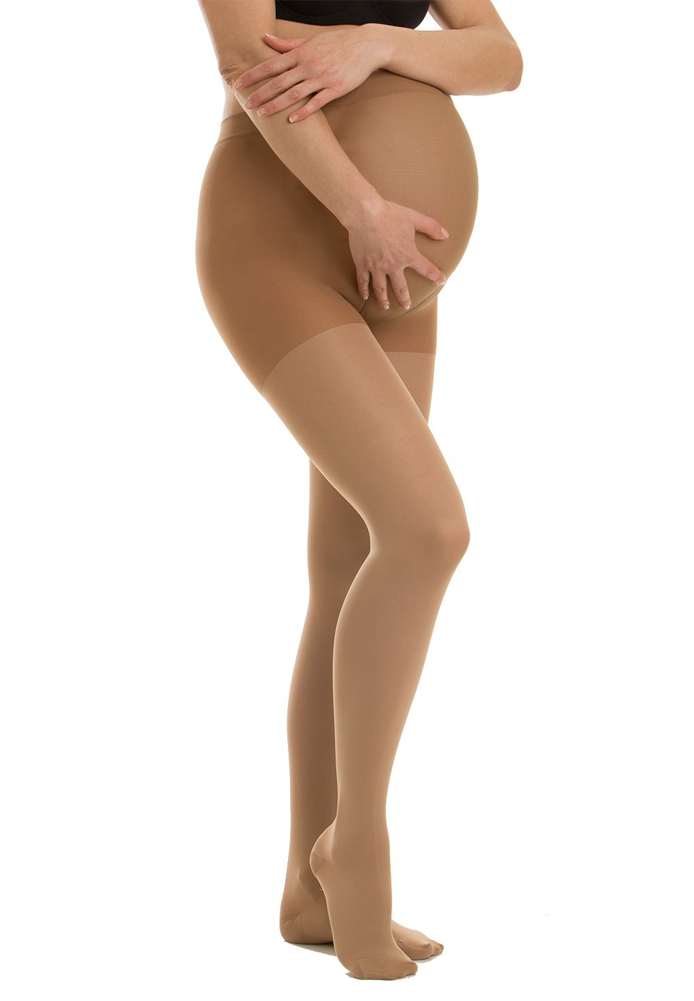 Relaxsan M2190 Soft Microfiber Medical Compression Maternity Tights (20-30 mmHg) - 100% Made in Italy - Perfect for Pregnancy Support, Varicose Vein Relief & Postpartum Recovery