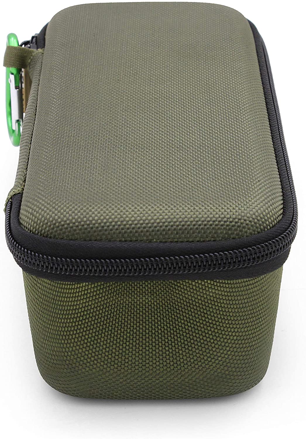 CASEMATIX Green Travel Size Hard Case for Slopehill MT-001 Monocular Telescope, Simitten 12x42 Professional Monocular & Exposure Optics - Compact Protective Storage for Hiking, Birdwatching & Outdoor Adventures