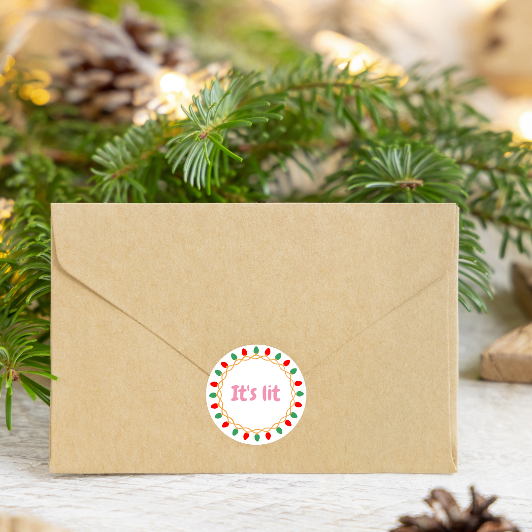 Christmas Gift Sticker Pack - 47 Unique Holiday Stickers for DIY Crafts, Scrapbooking & Gift Wrapping - Perfect for Christmas Cards, Party Decorations & Holiday Gifts