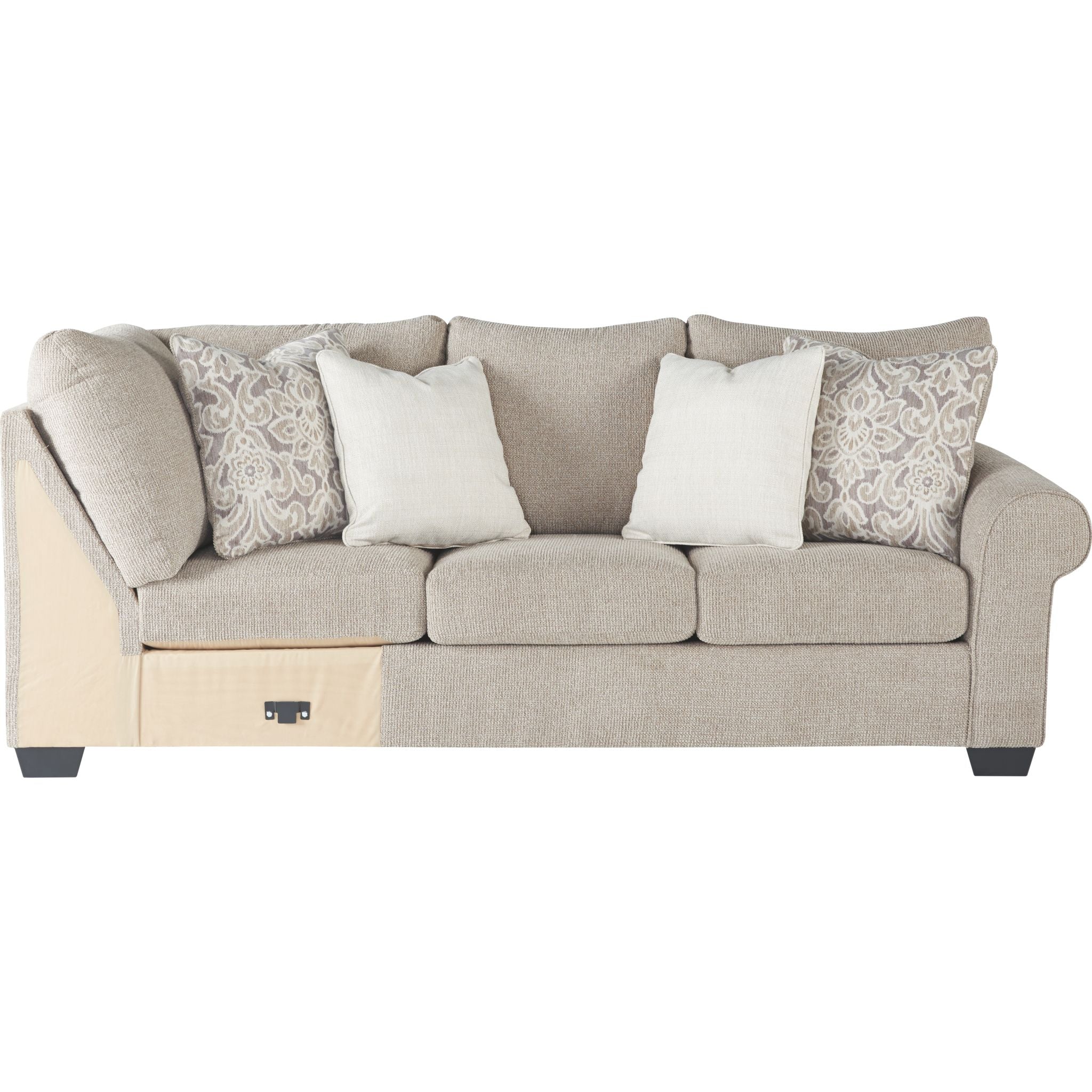 Baranello 3-Piece Sectional Sofa Set - Modern L-Shaped Couch with Chaise Lounge for Living Room, Family Room & Apartment | Comfortable Fabric Upholstery & Sturdy Frame