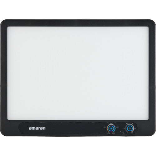 Amaran Verge Bi-Color LED Light Panel - 3200K-5600K Adjustable, 95 CRI, 10W - Charcoal Finish for Photography, Videography & YouTube Studio Lighting