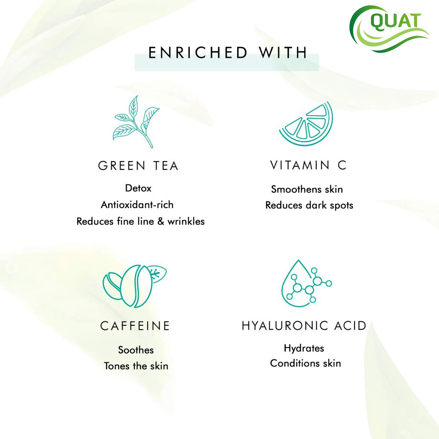 Quat Men Night Gel - 100ml Hydrating & Brightening Face Moisturizer for Men with Natural Ingredients | Perfect for Overnight Skin Repair & Glowing Complexion
